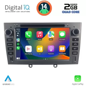 DIGITAL IQ MSD 083_CPA (7” DECK) MULTIMEDIA SYSTEM for PEUGEOT 308 mod. 2007-2012
