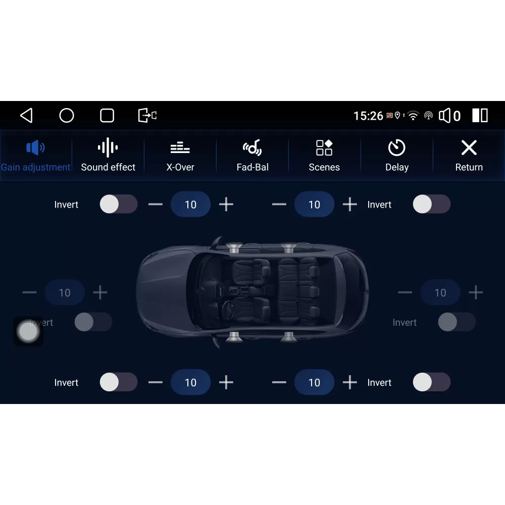 CLARION GL75454B Οθόνη OEM Multimedia Αυτοκινήτου για Toyota Yaris 2015  2019 (CarPlay/AndroidAuto/BT/GPS/WIF