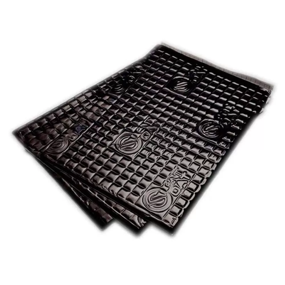 SILENT COAT Extra Mat Black Bulk Pack 3mm Σετ 30 φύλλα (Αντικραδασμικό Φύλλο Αυτοκινήτου 375x250mm)