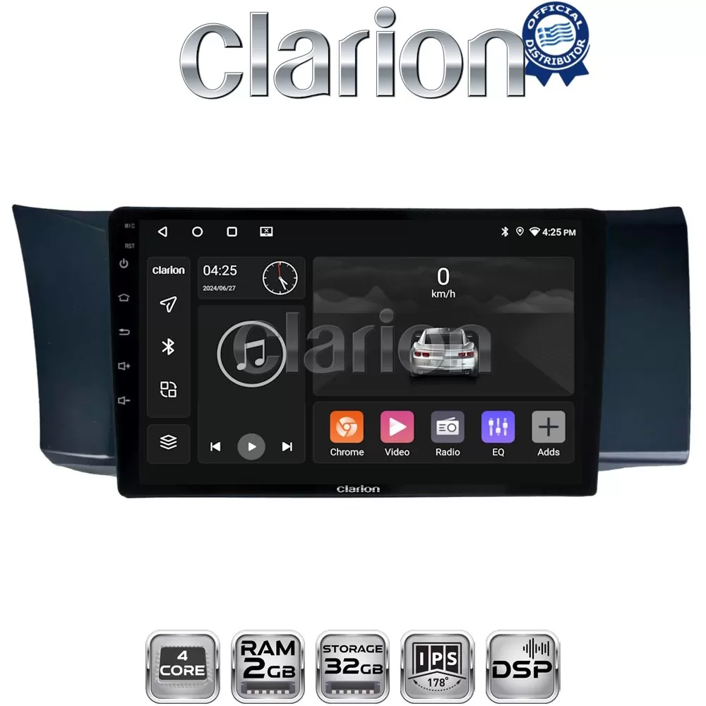 CLARION GL31991 Οθόνη OEM Multimedia Αυτοκινήτου για Subaru BRZ & Toyota GT86 2013  (CarPlay/AndroidAuto/BT/G