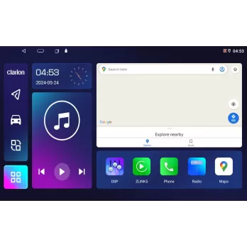 CLARION GL72957 Οθόνη OEM Multimedia Αυτοκινήτου για VOLVO V70-S60- XC70 2004  2007 (CarPlay/AndroidAuto/BT/G