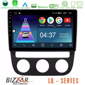 Bizzar LQ Series 4Core Android14 2+32GB VW Jetta Navigation Multimedia Tablet 10" Με Carplay & Android Auto