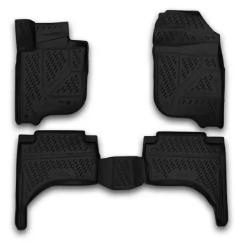 ΜΑΡΚΕ ΠΑΤΑΚΙΑ ΣΕ ΣΚΑΦΗ TPE ΛΑΣΤΙΧΟ ΓΙΑ MITSUBISHI L200 4D 2015+ ΣΕ ΜΑΥΡΟ ΧΡΩΜΑ NOVLINE - 4 ΤΕΜ.