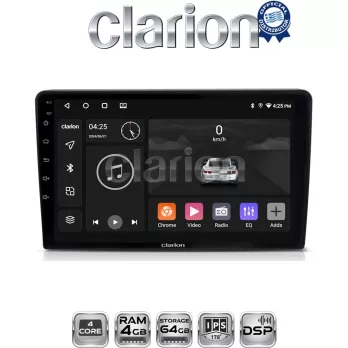 CLARION GL32256 Οθόνη OEM Multimedia Αυτοκινήτου για Mazda 2 2002  2007 (CarPlay/AndroidAuto/BT/GPS/WIFI/GPRS