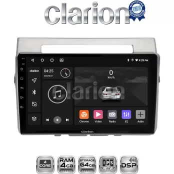 CLARION GL32417 Οθόνη OEM Multimedia Αυτοκινήτου για Toyota Corolla Verso 2004  2009 (CarPlay/AndroidAuto/BT/