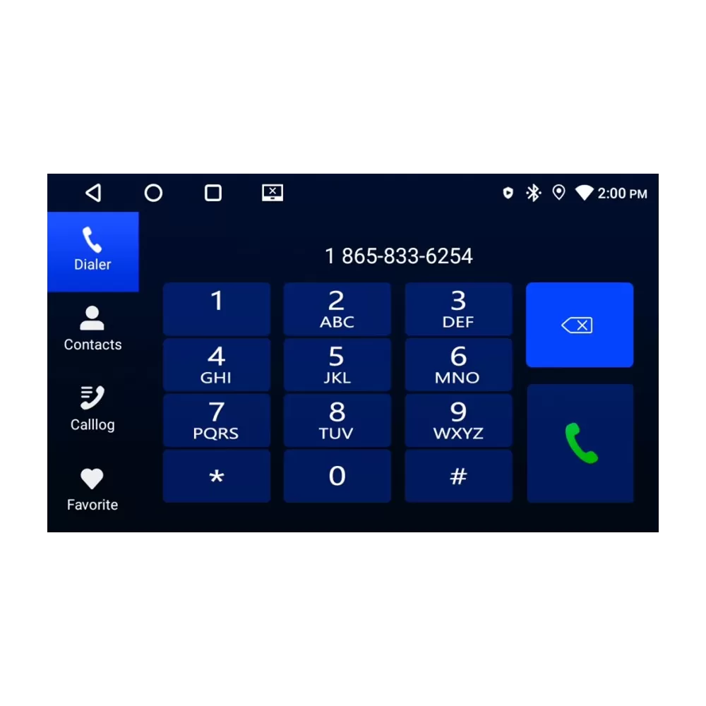 CLARION GL32520 Οθόνη OEM Multimedia Αυτοκινήτου για DAIHATSU TERIOS 2007 2018 (CarPlay/AndroidAuto/BT/GPS/WI