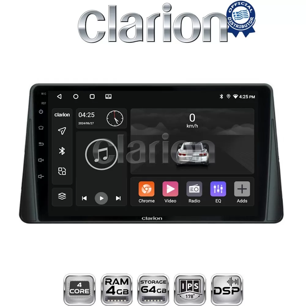 CLARION GL32357 Οθόνη OEM Multimedia Αυτοκινήτου για FORD FOCUS 2019 (CarPlay/AndroidAuto/BT/GPS/WIFI/GPRS)