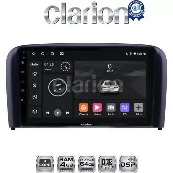 CLARION GL32393 Οθόνη OEM Multimedia Αυτοκινήτου για Volvo S80 2004  2006 (CarPlay/AndroidAuto/BT/GPS/WIFI/GP