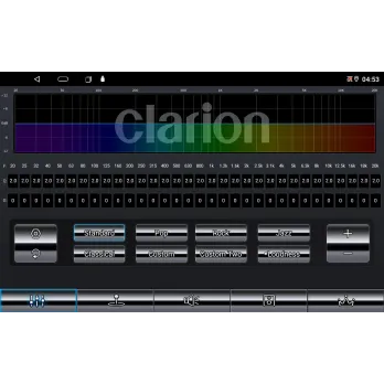 CLARION GL71070 Οθόνη OEM Multimedia Αυτοκινήτου για Nissan Leaf 2009  2017 (CarPlay/AndroidAuto/BT/GPS/WIFI/