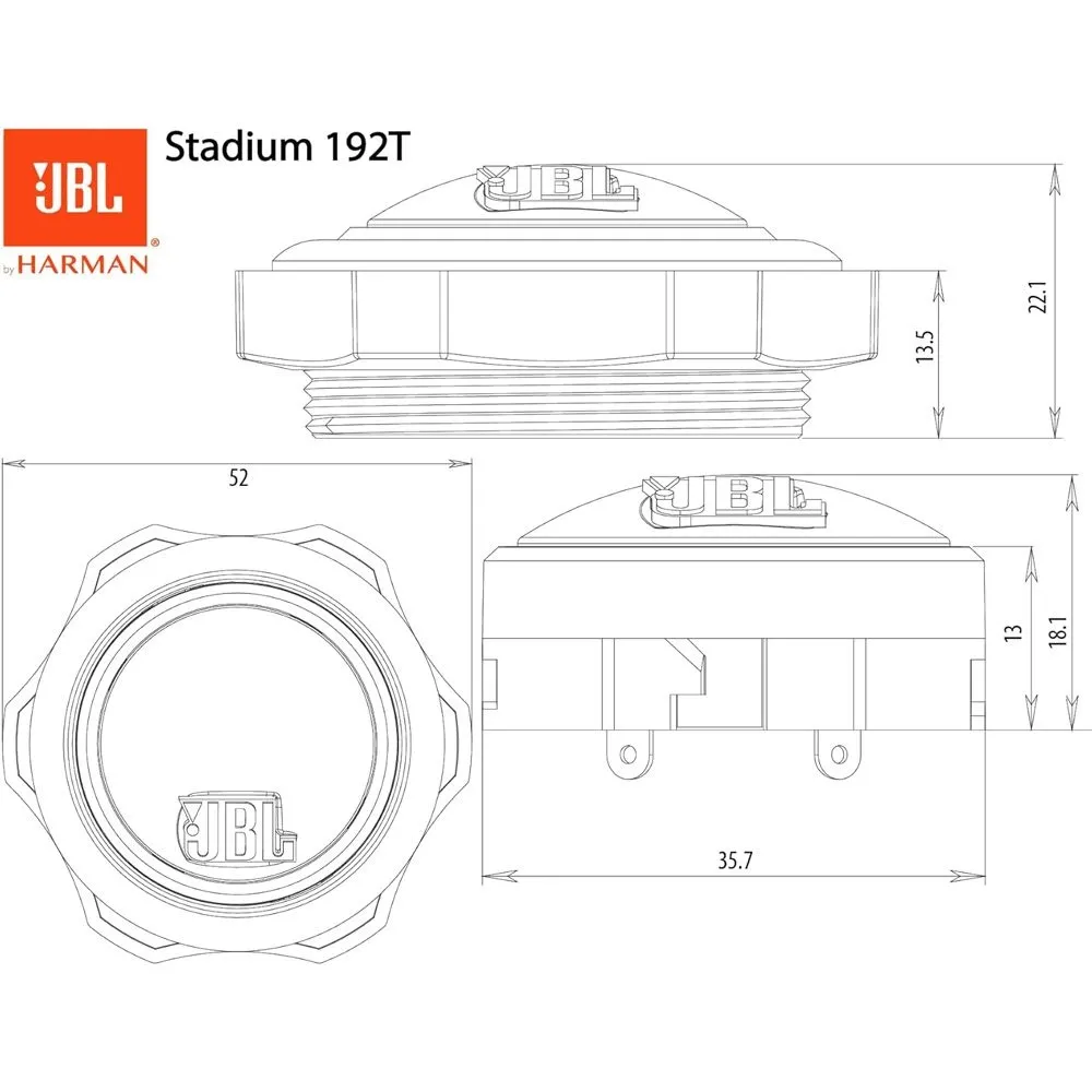 JBL STADIUM 192T (0.75"- 150W)