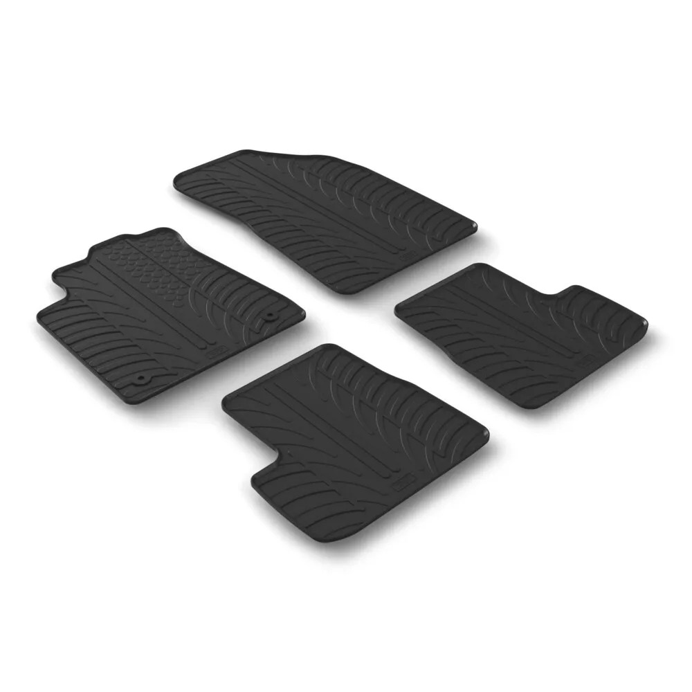 ΠΑΤΑΚΙΑ SUMISURA ΛΑΣΤΙΧΟ ΣΕ ΜΑΥΡΟ ΧΡΩΜΑ ME ΚΟΥΜΠΩΜΑΤΑ ΓΙΑ CITROEN C3 5D 04/2024+ LAMPA - 