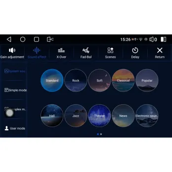 CLARION GLK75150 Οθόνη OEM Multimedia Αυτοκινήτου για Ford Focus 2011  2018 (CarPlay/AndroidAuto/BT/GPS/WIFI/