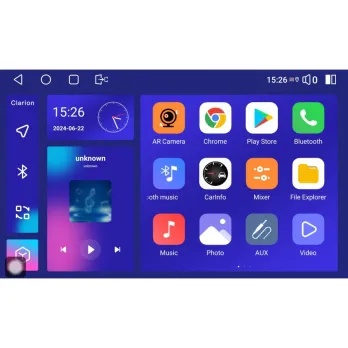 CLARION GLK75150 Οθόνη OEM Multimedia Αυτοκινήτου για Ford Focus 2011  2018 (CarPlay/AndroidAuto/BT/GPS/WIFI/