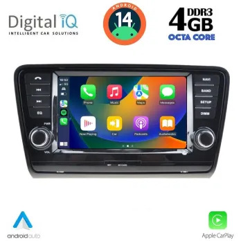 DIGITAL IQ MSG 406_CPA (8” DECK) MULTIMEDIA SYSTEM for SKODA OCTAVIA 7 mod. 2013-2021