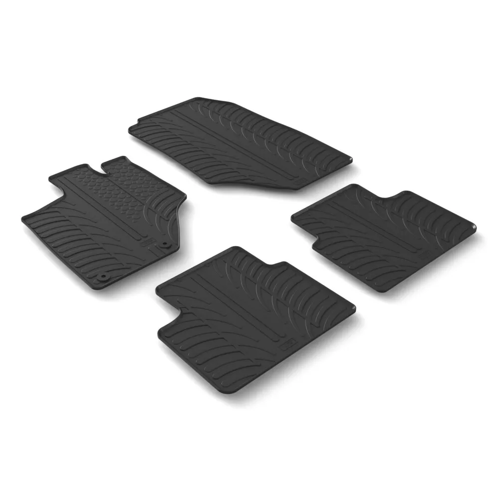 ΠΑΤΑΚΙΑ ΛΑΣΤΙΧΟ ΣΕ ΜΑΥΡΟ ΧΡΩΜΑ ME ΚΟΥΜΠΩΜΑΤΑ ΓΙΑ OPEL GRANDLAND 5D (ΑΥΤΟΜΑΤΟ/ΥΒ