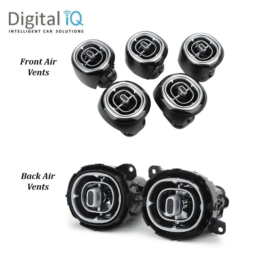DIQ AMBIENT 8176 CK BENZ C W206 AIR VENTS (Digital iQ Turbine Air Vent Ambient Light Kit MERCEDES C W206 mod. 2022