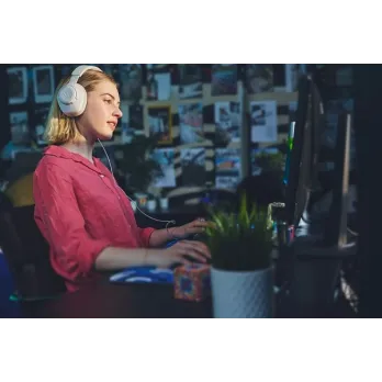 JBL QUANTUM 100M2 (WHITE)