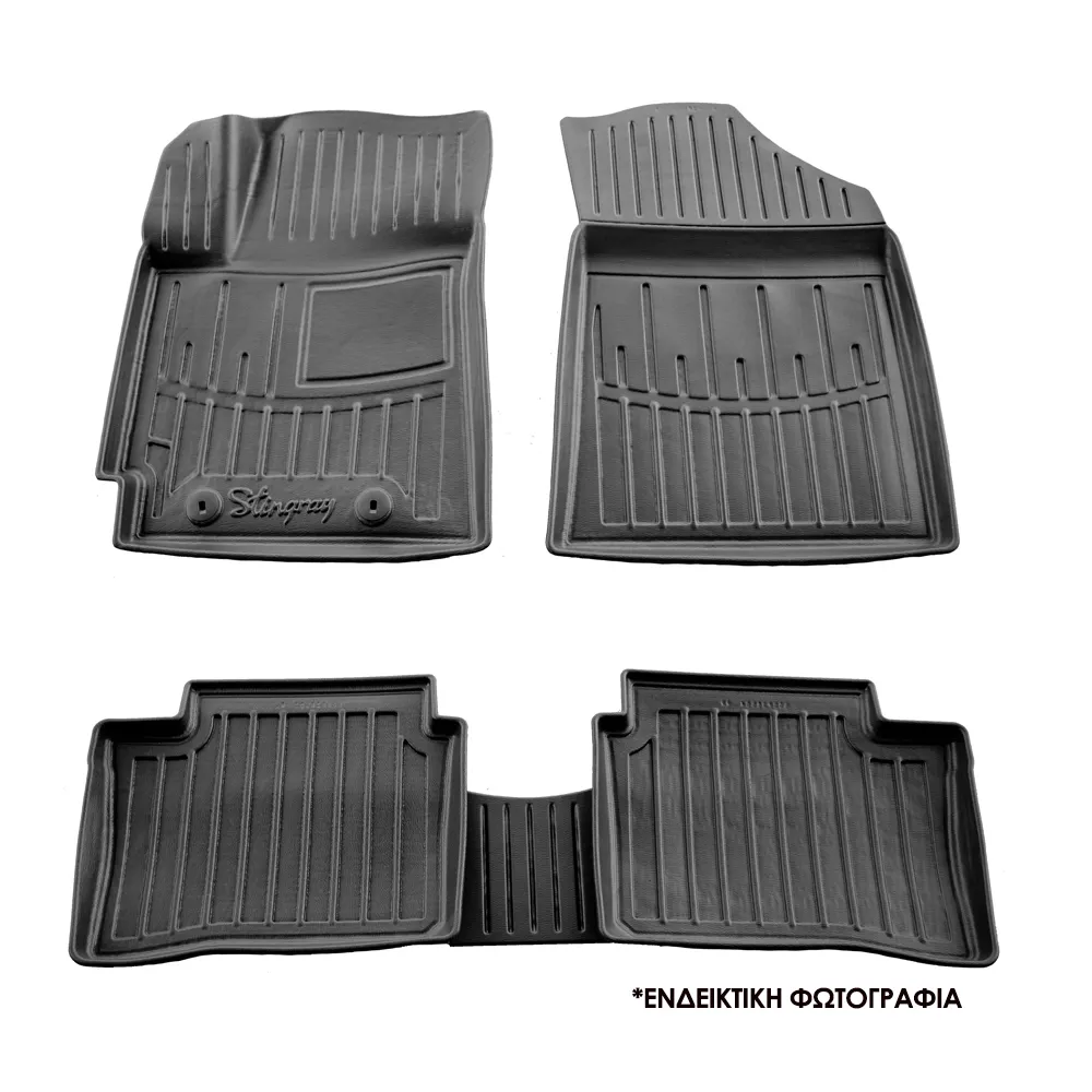 ΠΑΤΑΚΙA ΛΑΣΤΙΧΟ ΣΕ ΣΚΑΦΗ ME KOYMΠΩΜΑΤΑ ΓΙΑ SKODA SUPERB IV 5D 2023+ RACE AXION - 4 Τεμ.