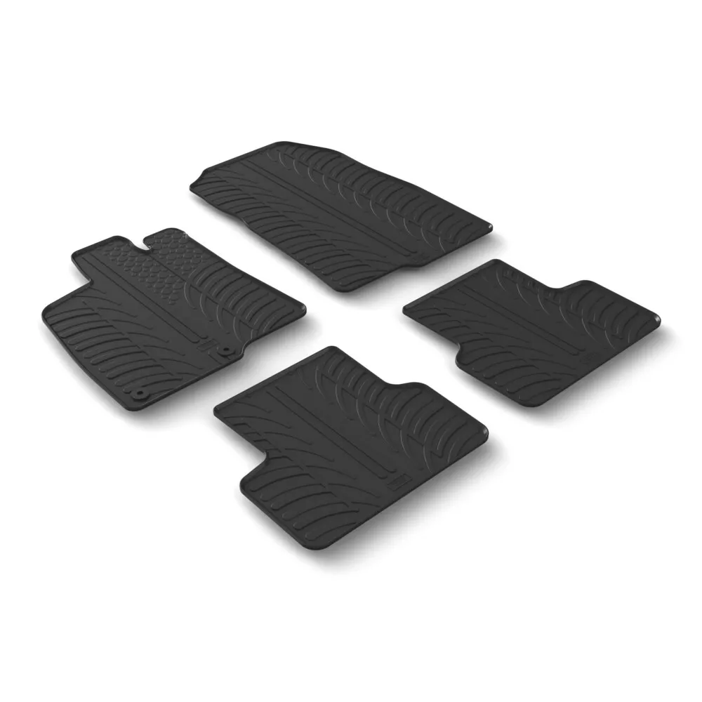 ΠΑΤΑΚΙΑ SUMISURA ΛΑΣΤΙΧΟ ΣΕ ΜΑΥΡΟ ΧΡΩΜΑ ME ΚΟΥΜΠΩΜΑΤΑ ΓΙΑ PEUGEOT 3008 5D 12/2023+ LAMPA 