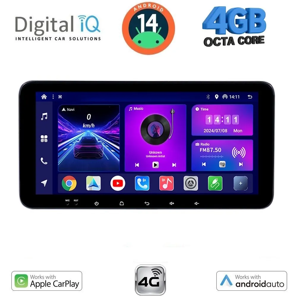 DIGITAL IQ BXF 6911_CPAA (10.33" SLIM) 4G SIM MULTIMEDIA TABLET