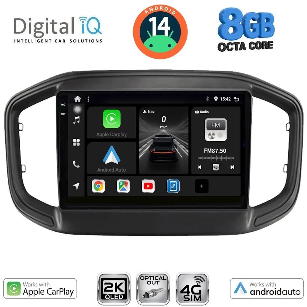 DIGITAL IQ BXK 20147_CPAA (9inc) MULTIMEDIA TABLET for FIAT STRADA mod. 2020+