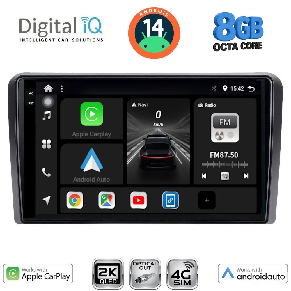 DIGITAL IQ BXK 20510_CPAA (9inc) MULTIMEDIA TABLET for CITROEN - PEUGEOT - TOYOTA