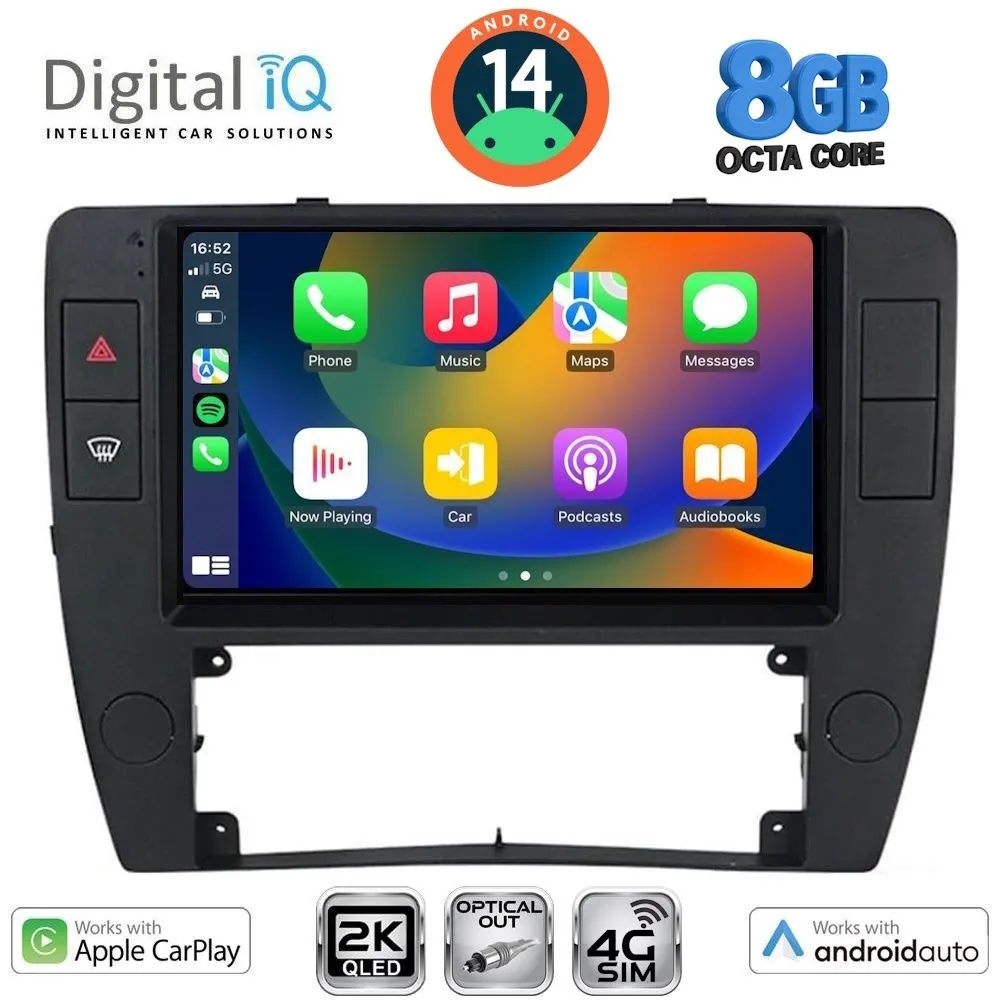 DIGITAL IQ BXK 20749_CPAA (9inc) MULTIMEDIA TABLET for VW PASSAT mod. 2000-2005