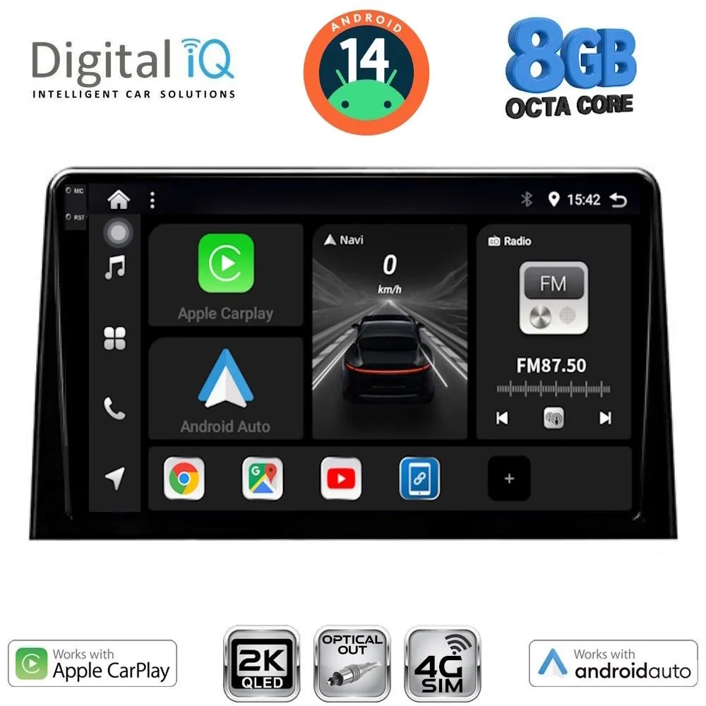DIGITAL IQ BXK 20082_CPAA (10inc) MULTIMEDIA TABLET for CITROEN BERLINGO – OPEL COMBO – PEUGEOT PARTNER – TOYOTA PROACE mo
