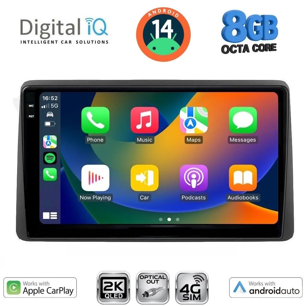 DIGITAL IQ BXK 20104_CPAA (10inc) MULTIMEDIA TABLET for DACIA DUSTER mod. 2019