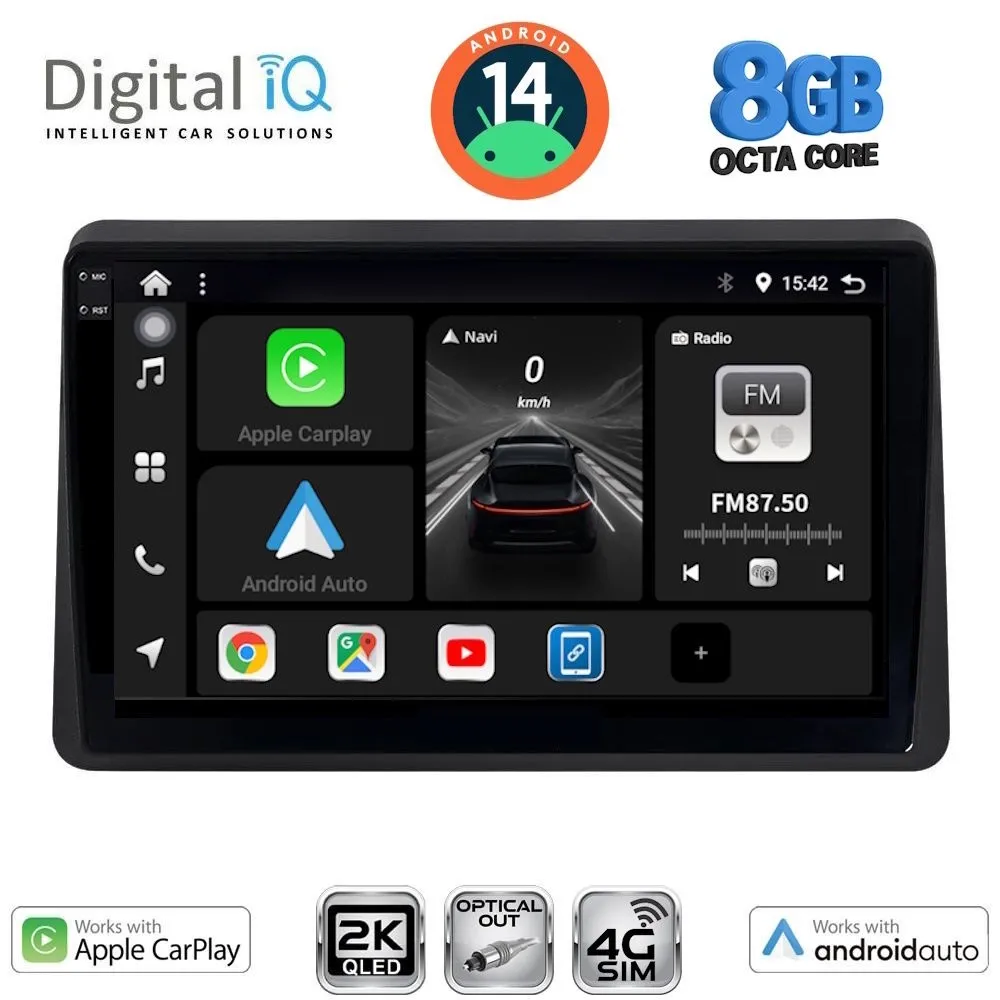 DIGITAL IQ BXK 20553_CPAA (10inc) MULTIMEDIA TABLET for NISSAN NV400 – OPEL MOVANO – RENAULT MASTER mod. 2020+