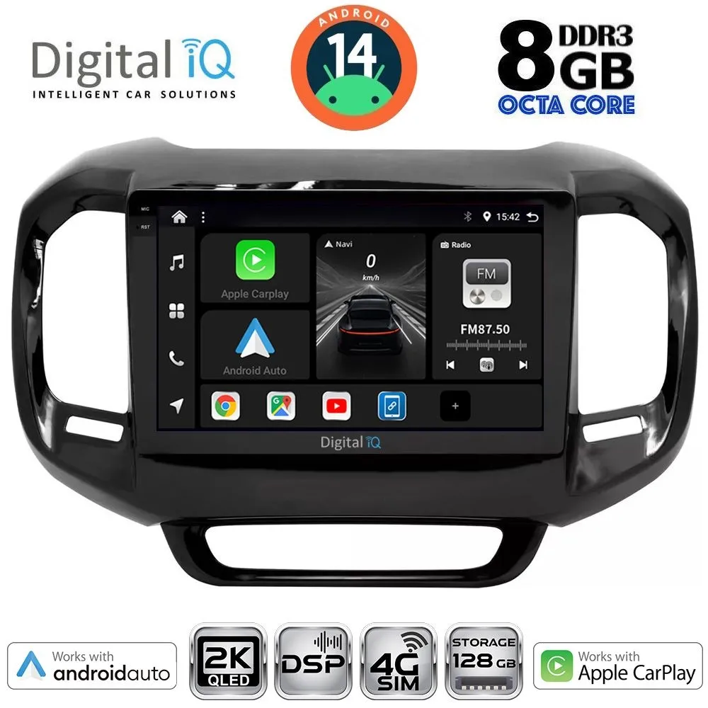 DIGITAL IQ BXF 11127_CPAA (9inc) MULTIMEDIA TABLET for FIAT TORO mod. 2017+