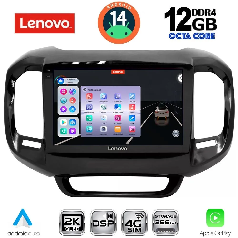 LENOVO SSZ 12127_CPA (9inc) MULTIMEDIA TABLET for FIAT TORO mod. 2017+