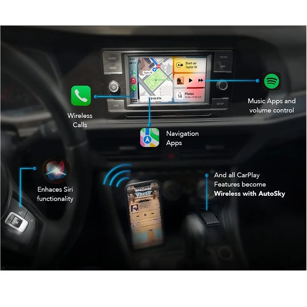 DIGITAL IQ X1400 (CP) USB ADAPTOR for Wireless Carplay