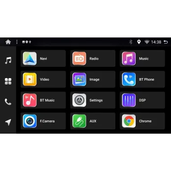 DIGITAL IQ BXF 7253BL_CPAA (9inc) MULTIMEDIA TABLET for ISUZU D-MAX mod. 2002-2008 (BLACK)