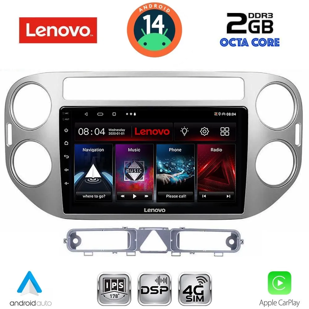 LENOVO LVF 5759GR_CPA (9inc) MULTIMEDIA TABLET for VW TIGUAN mod. 2004-2011 (GREY)