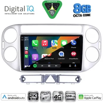 DIGITAL IQ BXK 20759SL_CPAA (9inc) MULTIMEDIA TABLET for VW TIGUAN mod. 2004-2011 (SILVER)