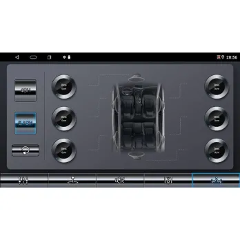 LENOVO LVF 5759SL_CPA (9inc) MULTIMEDIA TABLET for VW TIGUAN mod. 2004-2011 (SILVER)