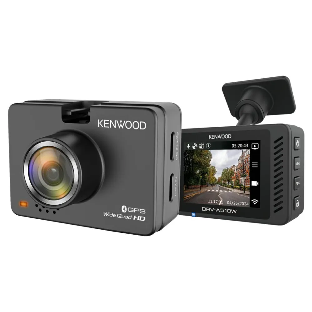 KENWOOD CAMERA 4K GPS & WIFI 3.7 Mega pixel DRVA510W