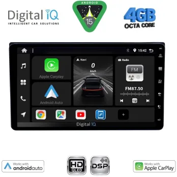 DIGITAL IQ BXF 663_CPAA (9'' DECK) MULTIMEDIA SYSTEM for TOYOTA ALL mod. 2019 (230mm)