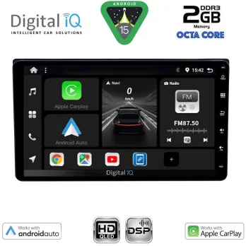 DIGITAL IQ BXF 563_CPAA (9'' DECK) MULTIMEDIA SYSTEM for TOYOTA ALL mod. 2019 (230mm)
