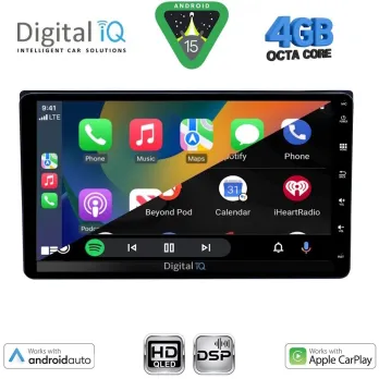 DIGITAL IQ BXF 563_CPAA (9'' DECK) MULTIMEDIA SYSTEM for TOYOTA ALL mod. 2019 (230mm)
