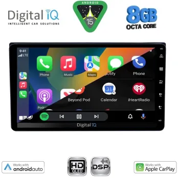 DIGITAL IQ BXF 563_CPAA (9'' DECK) MULTIMEDIA SYSTEM for TOYOTA ALL mod. 2019 (230mm)