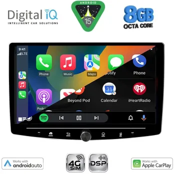 DIGITAL IQ BXF 7941_CPAA (10.1'' DIN) MULTIMEDIA TABLET 1DIN with 4G SIM
