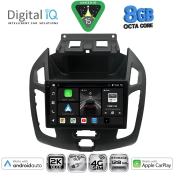 DIGITAL IQ BXK 20176_CPAA (9inc) MULTIMEDIA TABLET for FORD TRANSIT CONNECT mod. 2013-2018