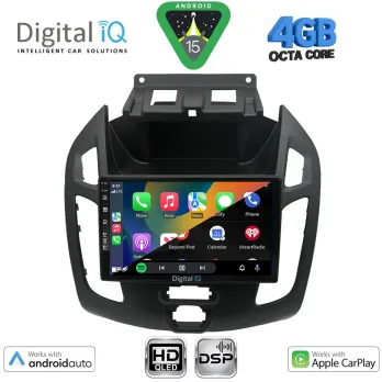 DIGITAL IQ BXF 6176_CPAA (9inc) MULTIMEDIA TABLET for FORD TRANSIT CONNECT mod. 2013-2018