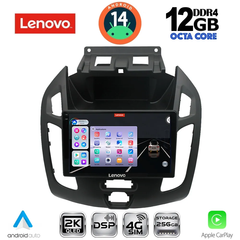 LENOVO SSZ 12176_CPA (9inc) MULTIMEDIA TABLET for FORD TRANSIT CONNECT mod. 2013-2018