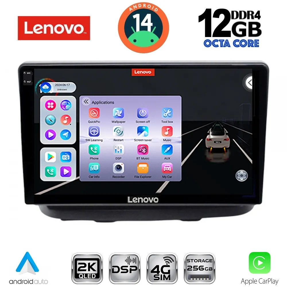 LENOVO SSZ 12135_CPA (10inc) MULTIMEDIA TABLET for FIAT DOBLO mod. 2002-2009