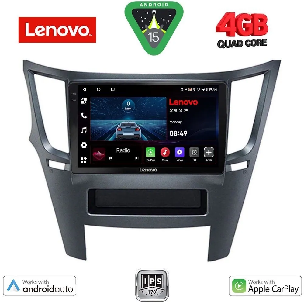 LENOVO LVE 8667_CPAA (9inc) MULTIMEDIA TABLET for SUBARU LEGACY – OUTBACK mod. 2009-2014