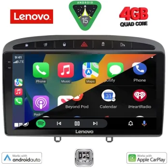 LENOVO LVE 8513GR_CPAA (9inc) MULTIMEDIA TABLET for PEUGEOT 308 mod.2007-2012 - RCZ mod.2009-2015 (GREY)
