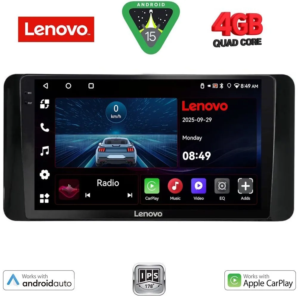 LENOVO LVE 8586_CPAA (10inc) MULTIMEDIA TABLET for SKODA KAMIQ mod. 2018+